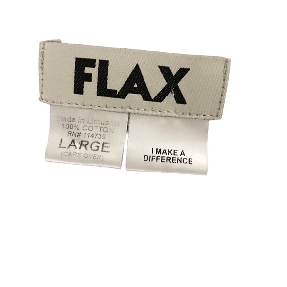 Flax button front top with peblum - Picture 6 of 6